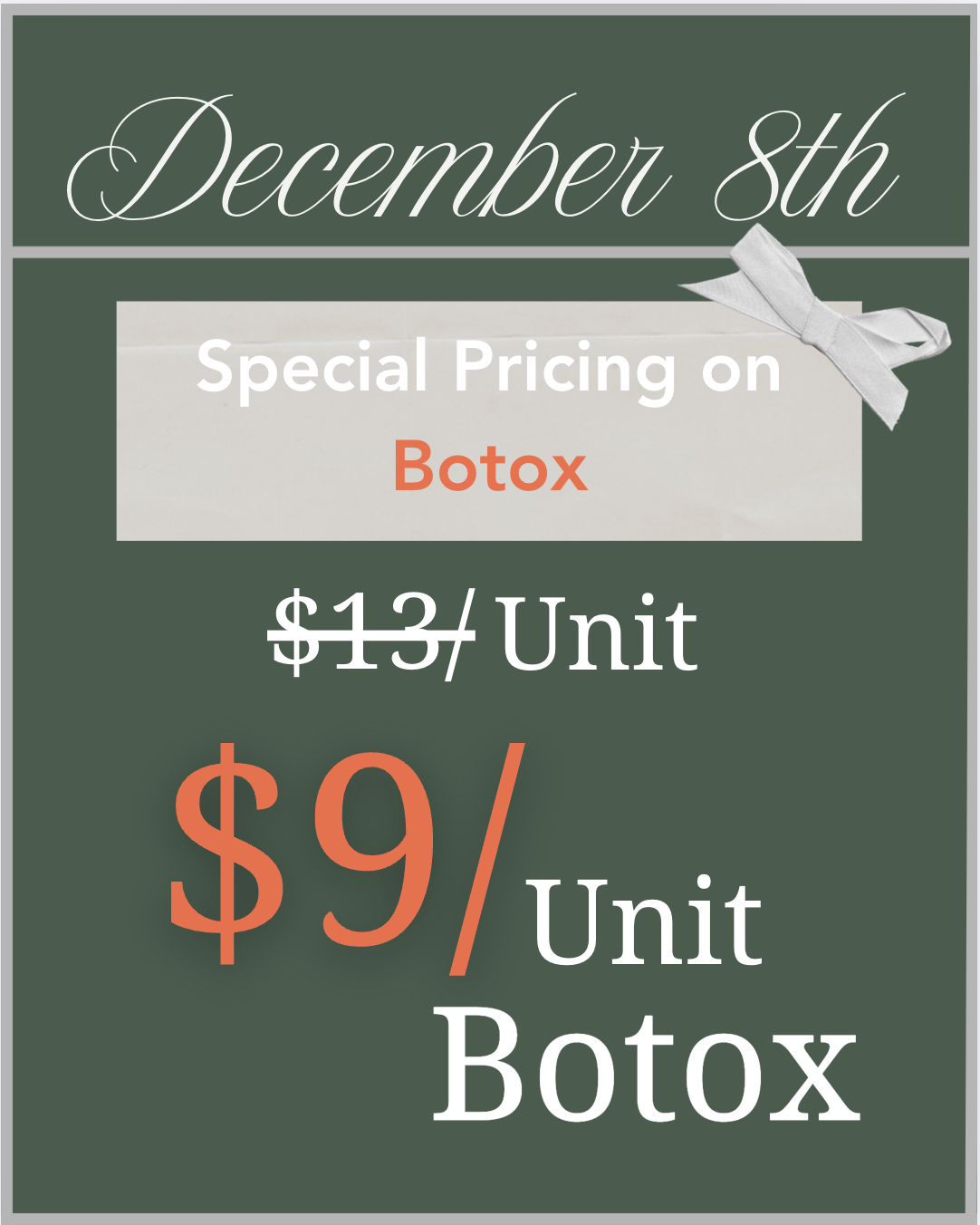 BOTOX | TLC MedSpa - 12 Days of Christmas