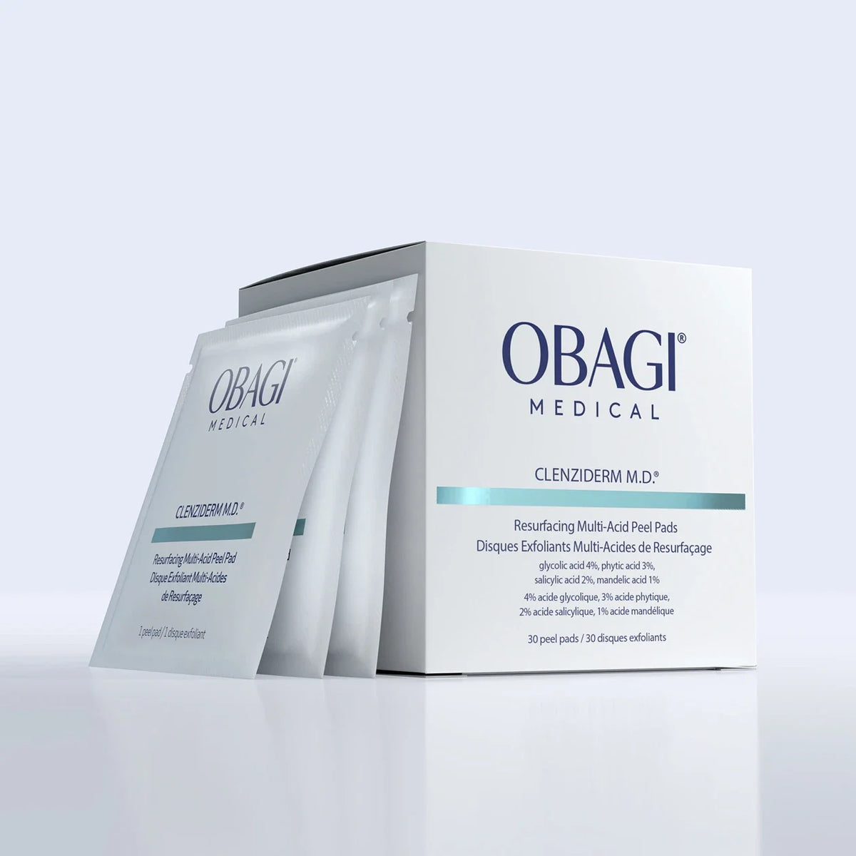 CLENZIDERM M.D. Resurfacing Multi-Acid Peel Pads